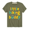 thumbnail image 1 of Instant Message - Little Hiking Buddy - Toddler & Youth Short Sleeve Graphic T-Shirt, 1 of 6