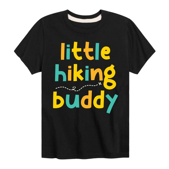 Instant Message - Little Hiking Buddy - Toddler & Youth Short Sleeve Graphic T-Shirt