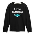thumbnail image 1 of Instant Message - Little Minnow - Toddler & Youth Long Sleeve Graphic T-Shirt, 1 of 6