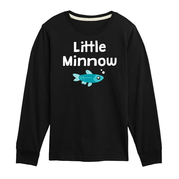Instant Message - Little Minnow - Toddler & Youth Long Sleeve Graphic T-Shirt