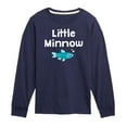 thumbnail image 1 of Instant Message - Little Minnow - Toddler & Youth Long Sleeve Graphic T-Shirt, 1 of 6