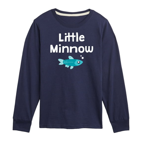 Instant Message - Little Minnow - Toddler & Youth Long Sleeve Graphic T-Shirt