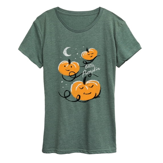 Instant Message - Little Pumpkins Women's Short Sleeve Graphic T-Shirt