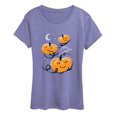 thumbnail image 1 of Instant Message - Little Pumpkins Women's Short Sleeve Graphic T-Shirt, 1 of 5