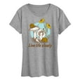 thumbnail image 1 of Instant Message - Live Life Slowly - Women's Short Sleeve Graphic T-Shirt, 1 of 6