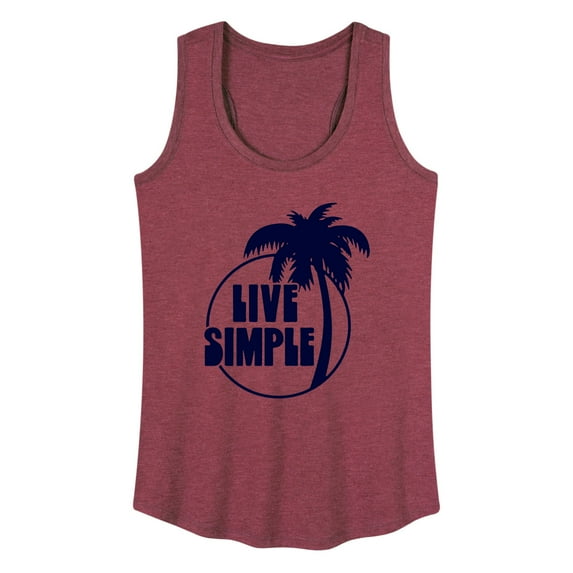 Instant Message - Live Simple - Women's Racerback Tank Top