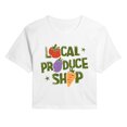 thumbnail image 1 of Instant Message - Local Produce Shop Cropped Graphic T-Shirt, 1 of 6