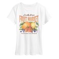 thumbnail image 1 of Instant Message - Locally Grown Fruit Market Short Sleeve Graphic T-Shirt, 1 of 6