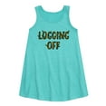 thumbnail image 1 of Instant Message - Logging Off - Toddler & Youth Girls A-line Dress, 1 of 5