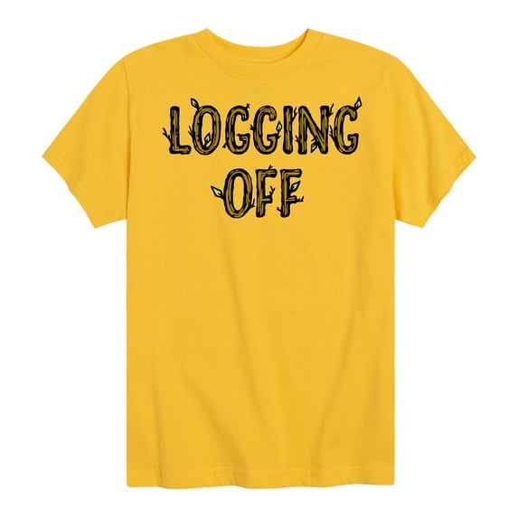 Instant Message - Logging Off - Toddler & Youth Short Sleeve Graphic T-Shirt