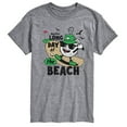 thumbnail image 1 of Instant Message - Long Day at the Beach Golfing  - Men's Short Sleeve Graphic T-shirt, 1 of 6