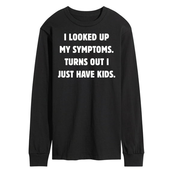 Instant Message - Looked Up Symptoms - Men's Long Sleeve T-Shirt