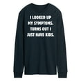 thumbnail image 1 of Instant Message - Looked Up Symptoms - Men's Long Sleeve T-Shirt, 1 of 6