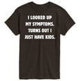 thumbnail image 1 of Instant Message - Looked Up Symptoms - Men's Short Sleeve Graphic T-Shirt, 1 of 5