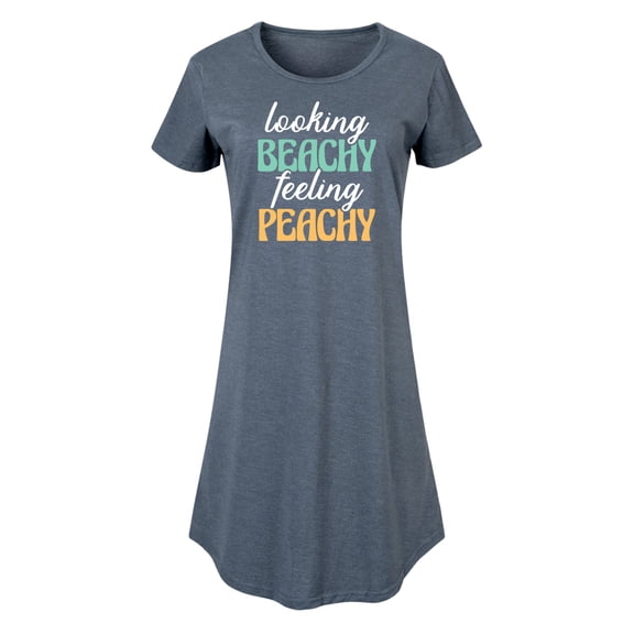 Instant Message - Looking Beachy Feeling Peachy - Women's Any Way Dress