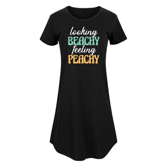 Instant Message - Looking Beachy Feeling Peachy - Women's Any Way Dress