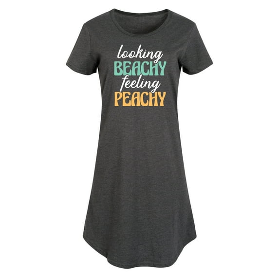 Instant Message - Looking Beachy Feeling Peachy - Women's Any Way Dress