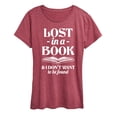 thumbnail image 1 of Instant Message - Lost In Book - Women's Short Sleeve Graphic T-Shirt, 1 of 5