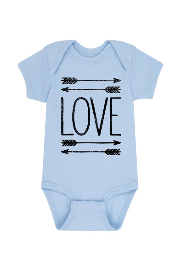 - Love Arrows Baby Graphic One Piece