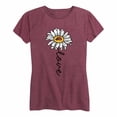 thumbnail image 1 of Instant Message - Love Daisy Ladybug Short Sleeve Graphic T-Shirt, 1 of 5