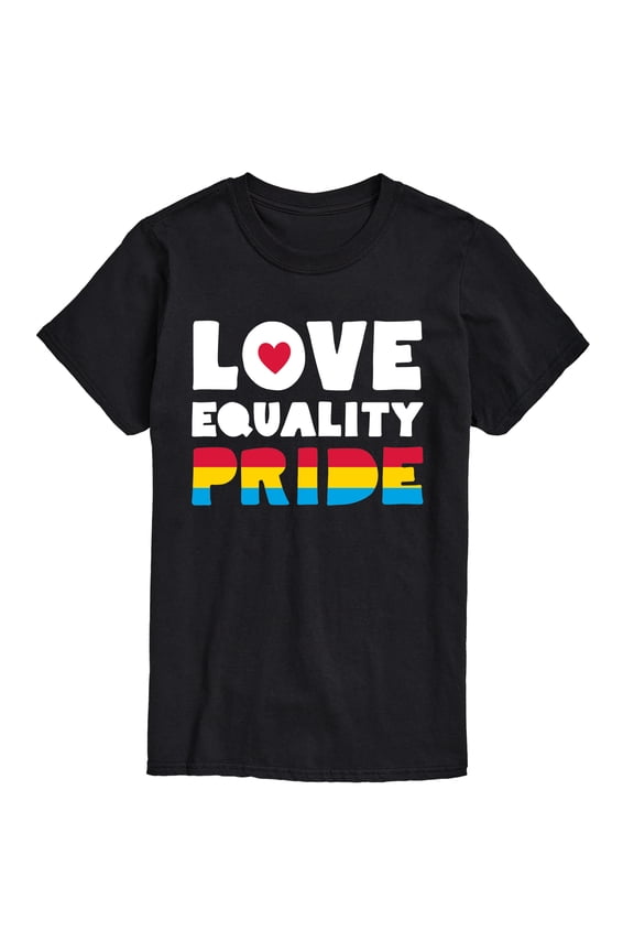 - Love Equality Pride - Men's Short Sleeve Graphic T-Shirt
