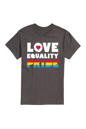 - Love Equality Pride Short Sleeve Graphic T-Shirt