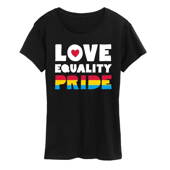 Instant Message - Love Equality Pride Short Sleeve Graphic T-Shirt