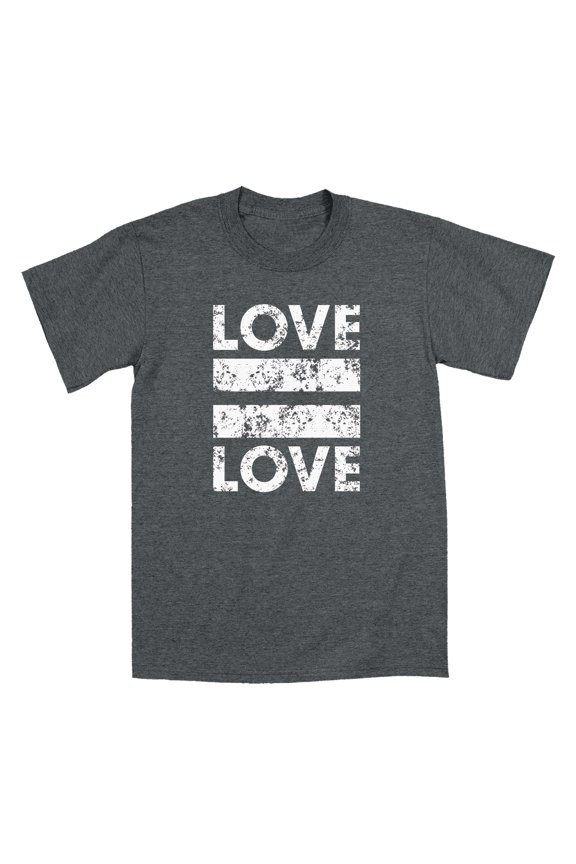 - Love Equals Love Cool Equality News - Mens T-Shirt - Heather charcoal - 3 X-Large