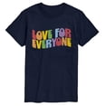 thumbnail image 1 of Instant Message - Love For Everyone - Men's Short Sleeve Graphic T-Shirt, 1 of 5