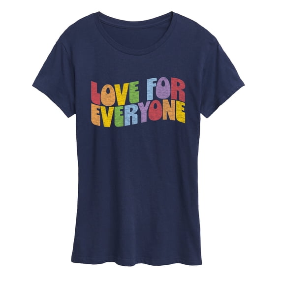 Instant Message - Love For Everyone - Women's Short Sleeve Graphic T-Shirt
