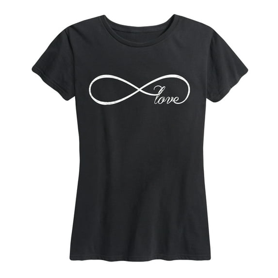 Instant Message - Love, Infinity Sign - Women's Short Sleeve Graphic T-Shirt