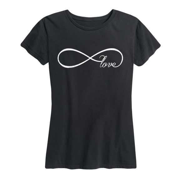 Instant Message - Love, Infinity Sign - Women's Short Sleeve Graphic T-Shirt