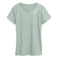 thumbnail image 1 of Instant Message - Love Neck Short Sleeve Graphic T-Shirt, 1 of 4