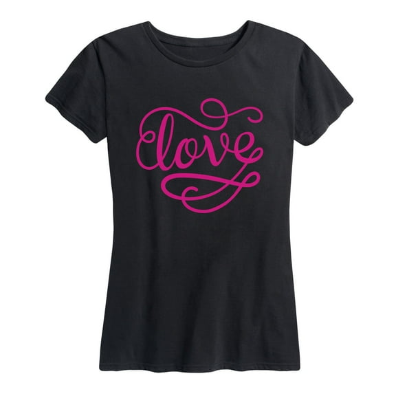 Instant Message - Love Script  - Valentine Love  Women's Short Sleeve Graphic T-Shirt