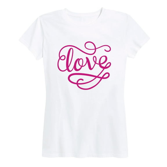 Instant Message - Love Script  - Valentine Love  Women's Short Sleeve Graphic T-Shirt