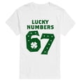thumbnail image 1 of Instant Message - Lucky 67 - Men's Short Sleeve Graphic T-Shirt, 1 of 5