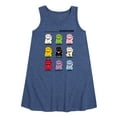 thumbnail image 1 of Instant Message - Lucky Cat - Toddler & Youth Girls A-line Dress, 1 of 6
