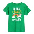 thumbnail image 1 of Instant Message - Lucky Little Lepricorn - Toddler Short Sleeve Tee, 1 of 4