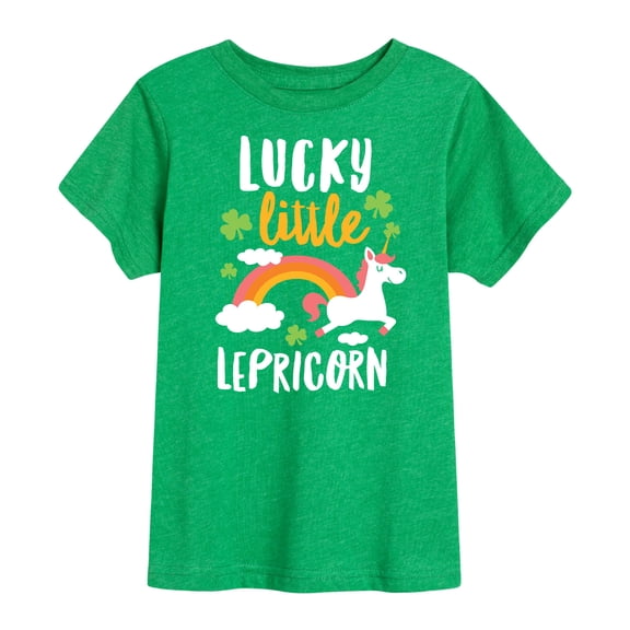 Instant Message - Lucky Little Lepricorn - Toddler Short Sleeve Tee