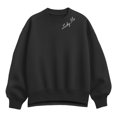 thumbnail image 1 of Instant Message - Lucky Me Women's Oversized Fleece Crew Sweatshirt, 1 of 4