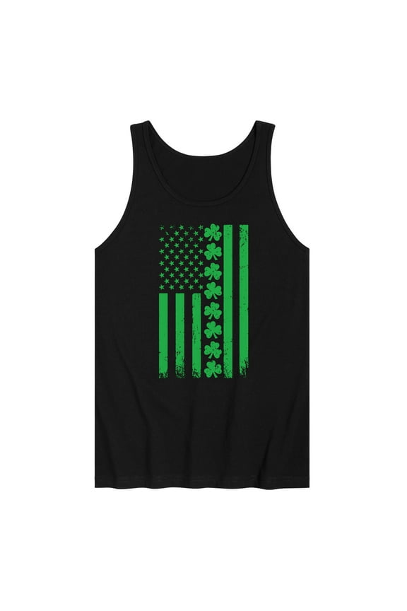 - Lucky USA Flag - Men's Jersey Tank Top