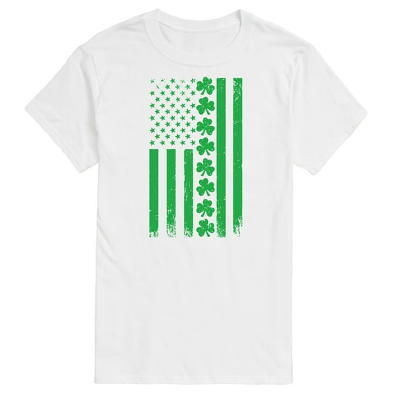 Instant Message - Lucky USA Flag - Men's Short Sleeve Graphic T-Shirt