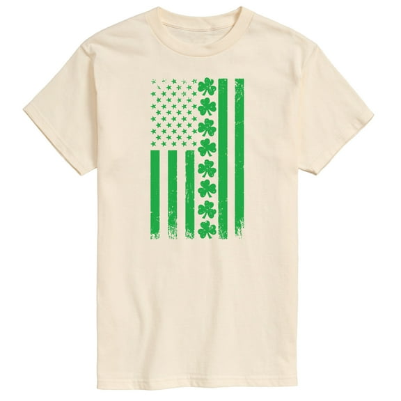 Instant Message - Lucky USA Flag - Men's Short Sleeve Graphic T-Shirt