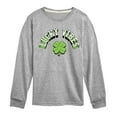 thumbnail image 1 of Instant Message - Lucky Vibes - Toddler & Youth Long Sleeve Graphic T-Shirt, 1 of 6
