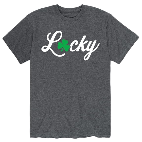 Instant Message - Lucky With Clover - Men's Short Sleeve T-Shirt