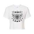 thumbnail image 1 of Instant Message - Luna Moth Cropped Graphic T-Shirt, 1 of 6