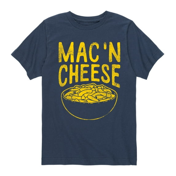 Instant Message - Mac And Cheese - Youth Short Sleeve Tee