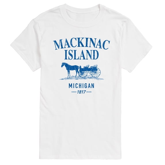 Instant Message - Mackinac Island - Men's Short Sleeve Graphic T-Shirt