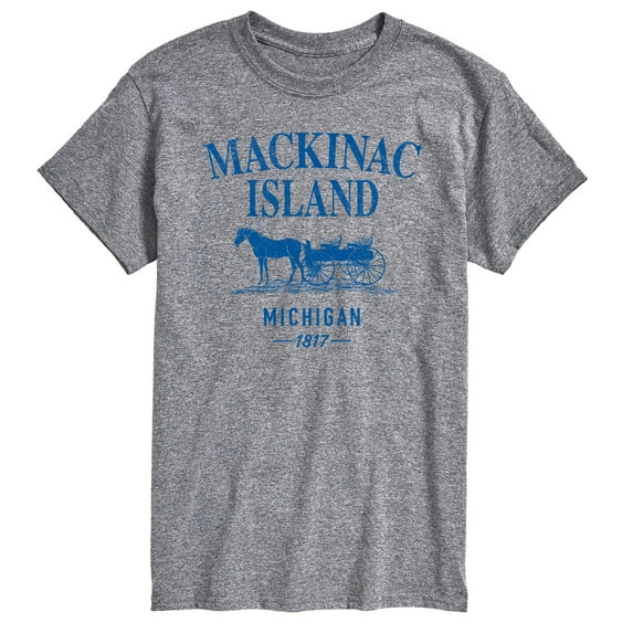 Instant Message - Mackinac Island - Men's Short Sleeve Graphic T-Shirt