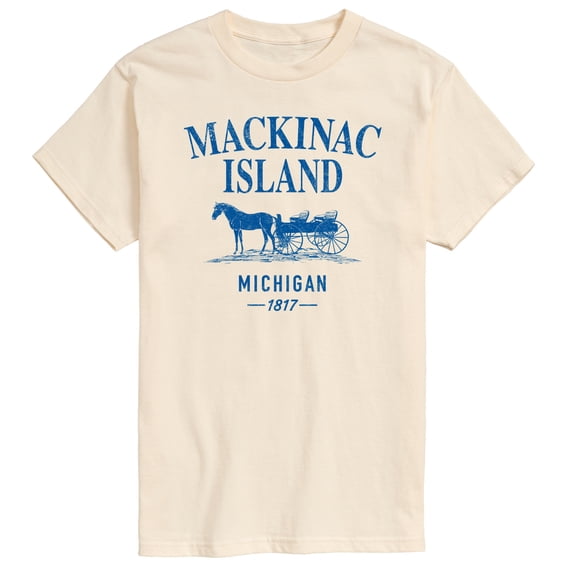 Instant Message - Mackinac Island - Men's Short Sleeve Graphic T-Shirt